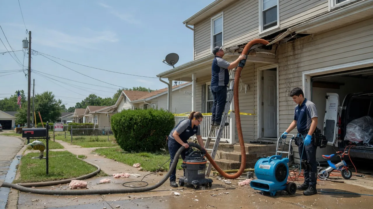 Water Damage Restoration in Marion, KS near me